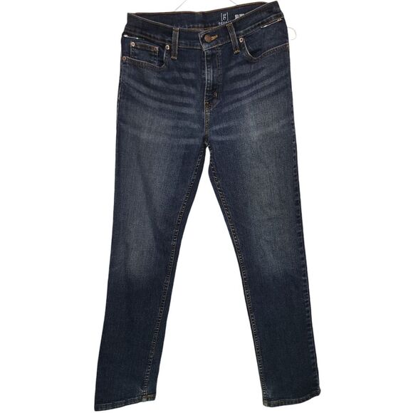 George Other - George Slim Fit Classic Dark Wash Denim Jeans 30x30 Casual Everyday Wear Men